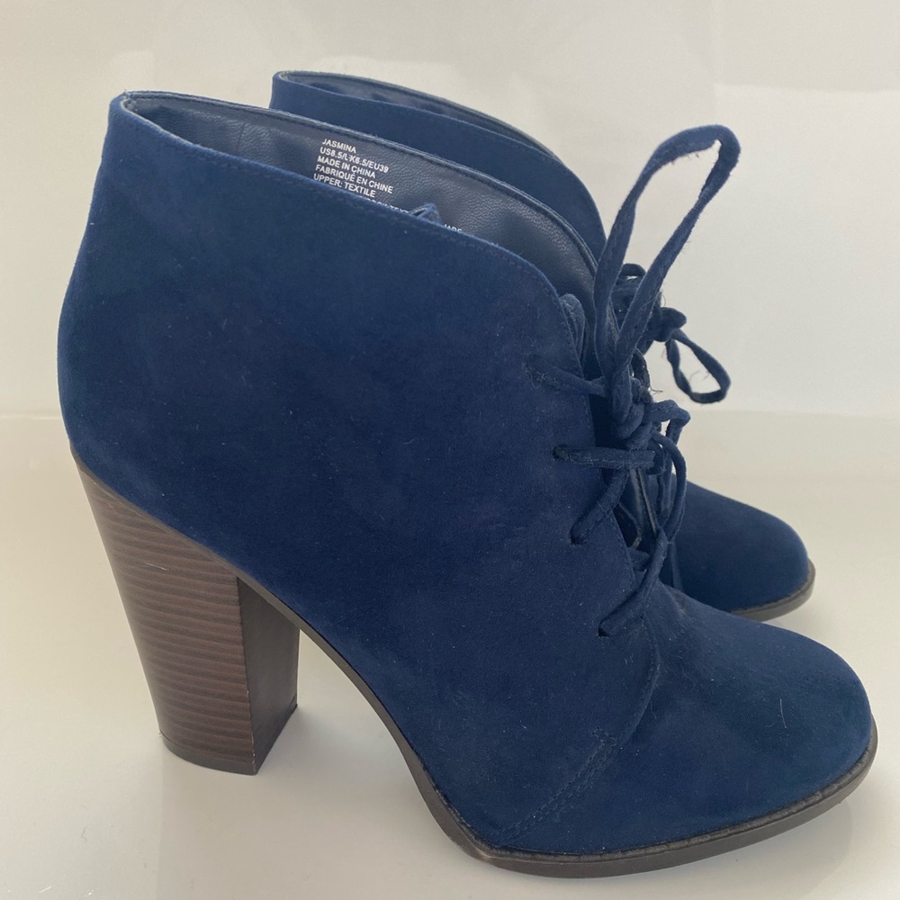Blue just fab booties